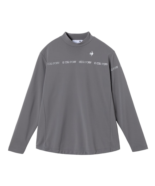 ルコックスポルティフ ゴルフ le coq sportif golf モックネック長袖シャツ
