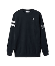 ルコックスポルティフ ゴルフ le coq sportif golf モザイク柄ジャガードセーター