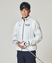 ルコックスポルティフ ゴルフ le coq sportif golf 【袖取り外し可能】ヒートナビ2WAYブルゾン