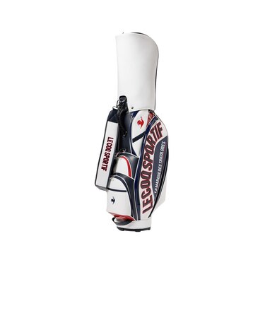 ルコックスポルティフ ゴルフ le coq sportif golf グラフィックデザイン大口径キャディバッグ(9.5型)