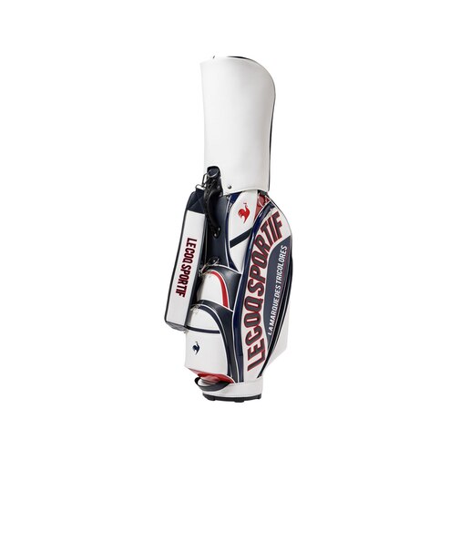 ルコックスポルティフ ゴルフ le coq sportif golf グラフィックデザイン大口径キャディバッグ(9.5型)