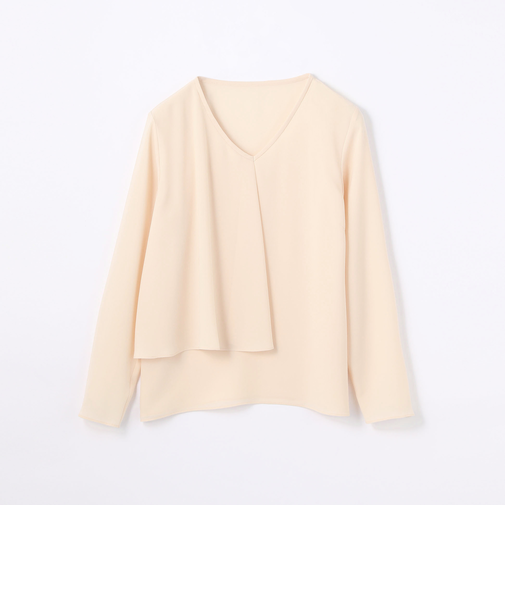 シアーツイル Vネックブラウス