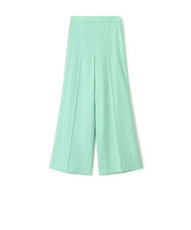 ●ストレッチボタニー ワイドパンツ