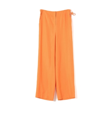 セルロースツイル ストレートパンツ