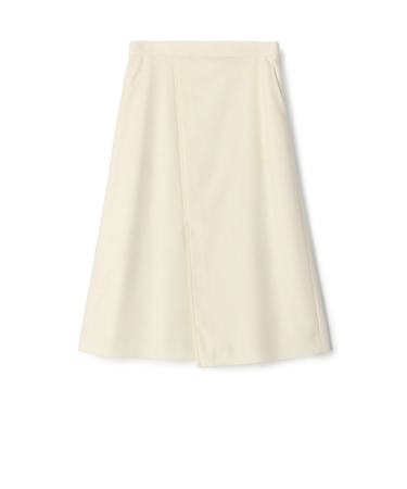 ●ストレッチボタニー ラップスカート