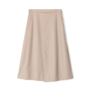 ●ストレッチボタニー ラップスカート