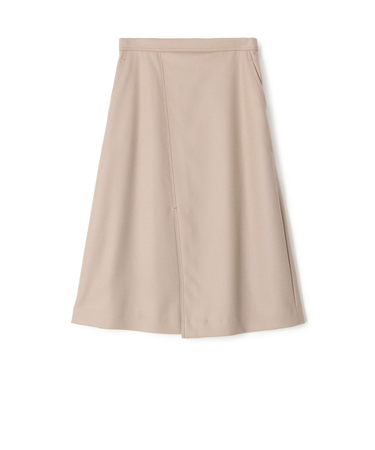 ●ストレッチボタニー ラップスカート