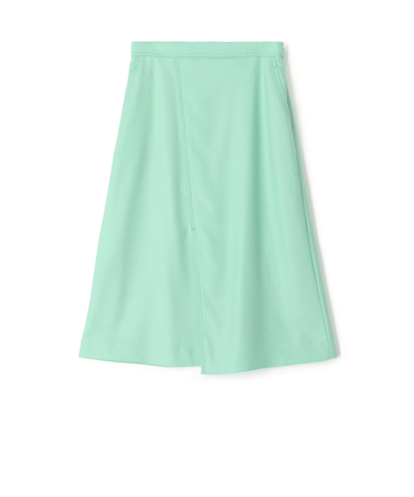 ●ストレッチボタニー ラップスカート