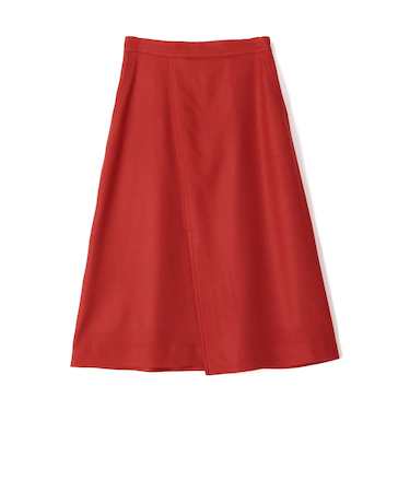 ●ストレッチボタニー ラップスカート