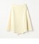 ラムメルトン アシンメトリーフレアスカート