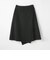 ラムメルトン アシンメトリーフレアスカート