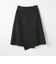 ラムメルトン アシンメトリーフレアスカート