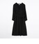 レーヨンシルク ロングシャツワンピース