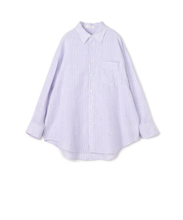 リネンシャイニング オーバーサイズドシャツ