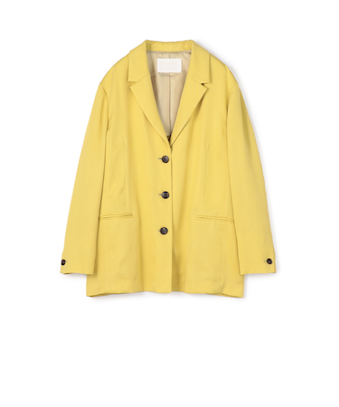 グロッシーツイル ピークドラペルジャケット