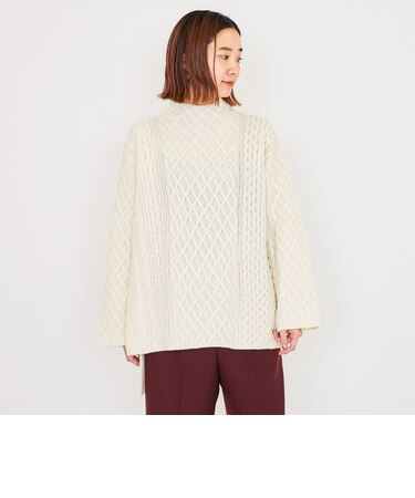 エアヤーンケーブル ビルドネックプルオーバー