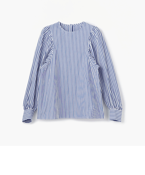 MACPHEE コットンブロード ボリュームスリーブブラウス コットンブロード ボリュームスリーブブラウス（シャツ/ブラウス