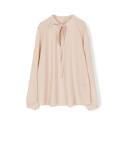 ポリエステルアムンゼン ボウタイブラウス