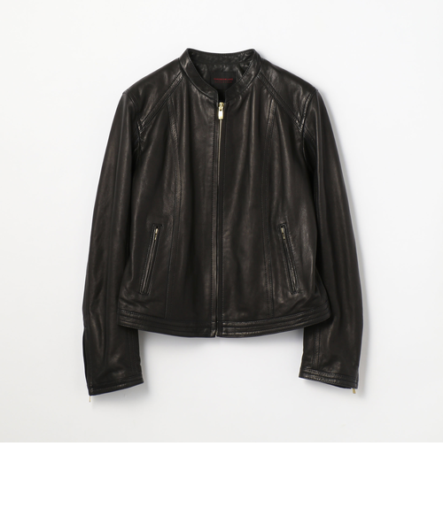 ○ラムレザー ジップアップブルゾン｜トゥモロ－ランドのアウトレット