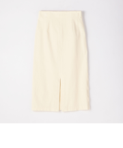 コットンコーデュロイ Iラインスカート