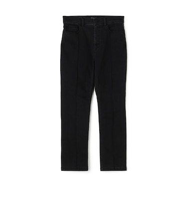 the black SLIM STRAIGHT DENIM スリムストレート デニム