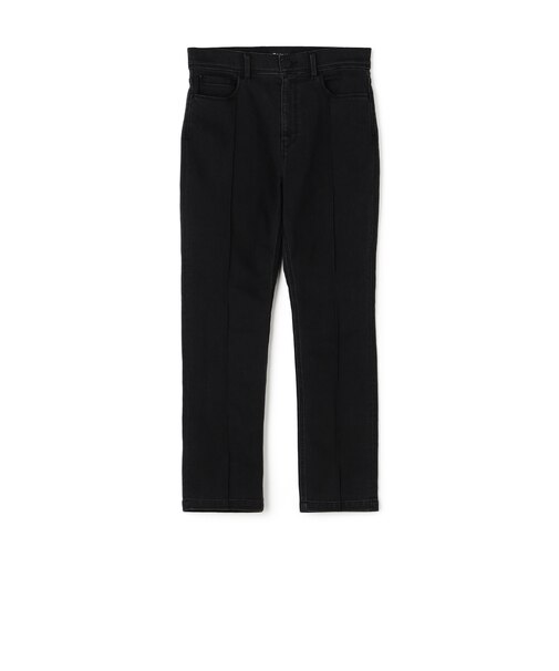 the black SLIM STRAIGHT DENIM スリムストレート デニム