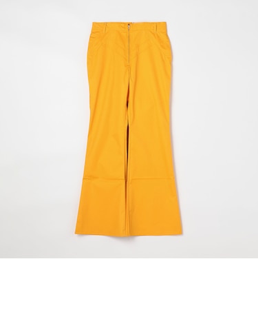 77circa ポリエステル ウエスタンフレアパンツ