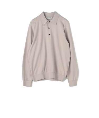 TOMORROWLAND TRICOT スビンコットン ニットポロシャツ｜トゥモロ 