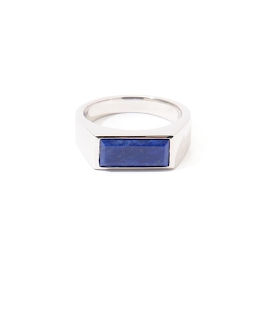 TOM WOOD Peaky Ring Blue Lapis Lazuli｜トゥモロ－ランドの 