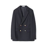 ■ウールギャバジン ダブルブレストジャケット