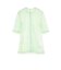 Mame Kurogouchi Marble Printed Plaid Sheer Crew Neck Top