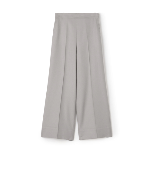 ストレッチボタニー ワイドパンツ