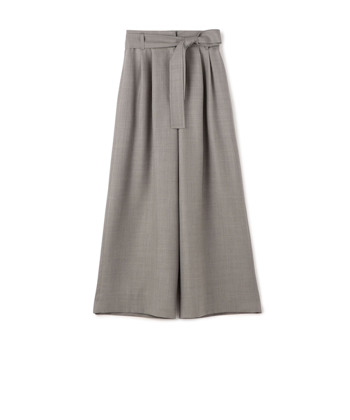 ライトカルゼ ベルテッドパンツ