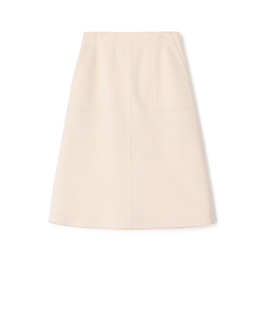 ニードルジャージー トラペーズスカート