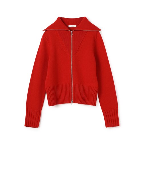 NZ LAMS ジップアップカーディガン