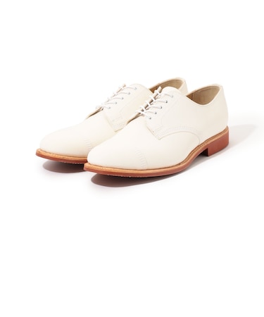 別注】SANDERS MILITARY DERBY ホワイトバックス シューズ｜トゥモロ 