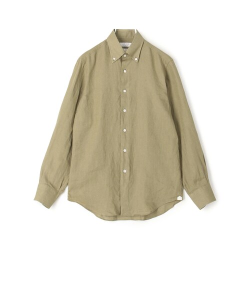アイリッシュリネン ボタンダウンシャツ｜トゥモロ－ランドの