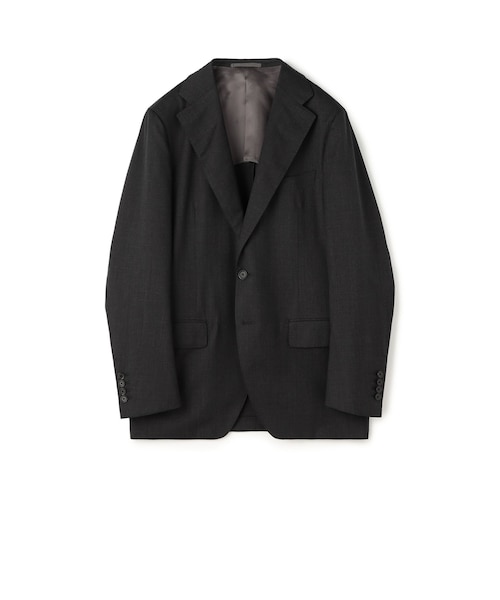 ウールツイル シングルブレステッド2Bジャケット E.Zegna｜トゥモロ