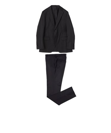 Super100'sウール シングルブレステッド2Bスーツ MARLANE