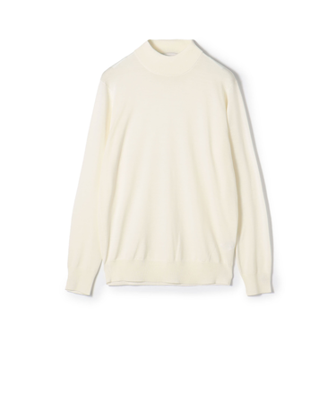 ■■■TOMORROWLAND TRICOT スーパーファインメリノウール モックネックプルオーバー