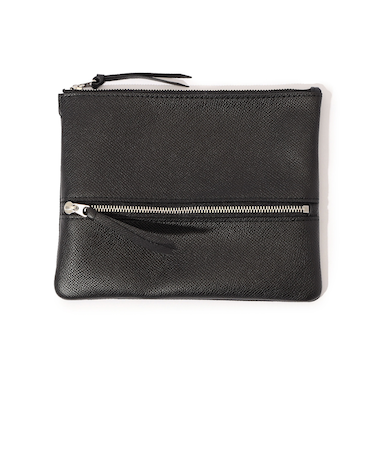 【別注】BROOKLYN MUSEUM シュリンクレザー ポーチ