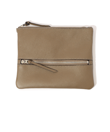 【別注】BROOKLYN MUSEUM シュリンクレザー ポーチ