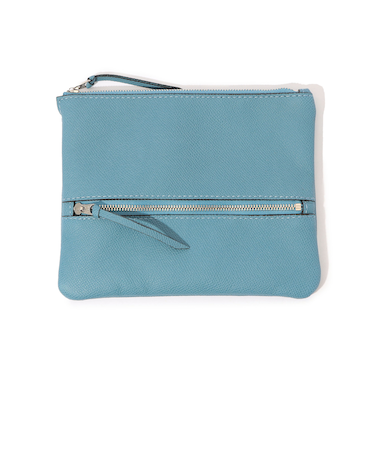 【別注】BROOKLYN MUSEUM シュリンクレザー ポーチ