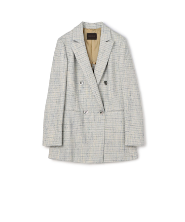 ファンシーテープ ダブルブレストジャケット