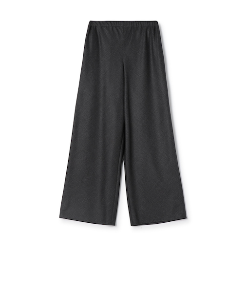 フラノストレッチ イージーワイドパンツ