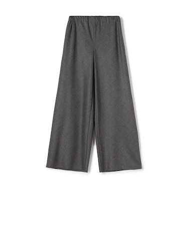 フラノストレッチ イージーワイドパンツ