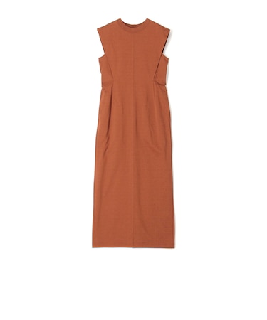 Mame Kurogouchi Cotton Jersey Sleeveless Dress