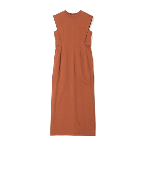 Mame Kurogouchi Cotton Jersey Sleeveless Dress