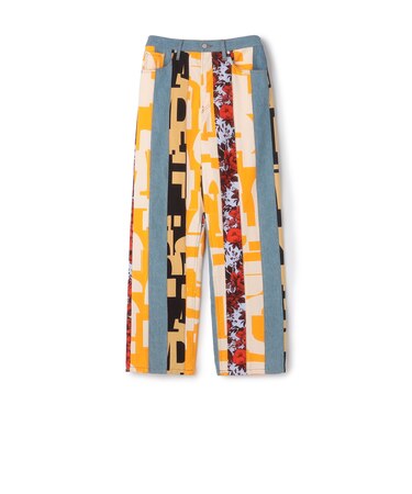 DRIES VAN NOTEN PINE PATCH 6090 パンツ｜トゥモロ－ランドの 