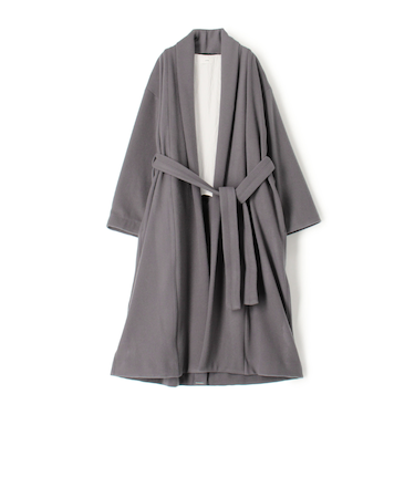 【別注】ATON GOWN HEAVY ROYAL FLEECE コート